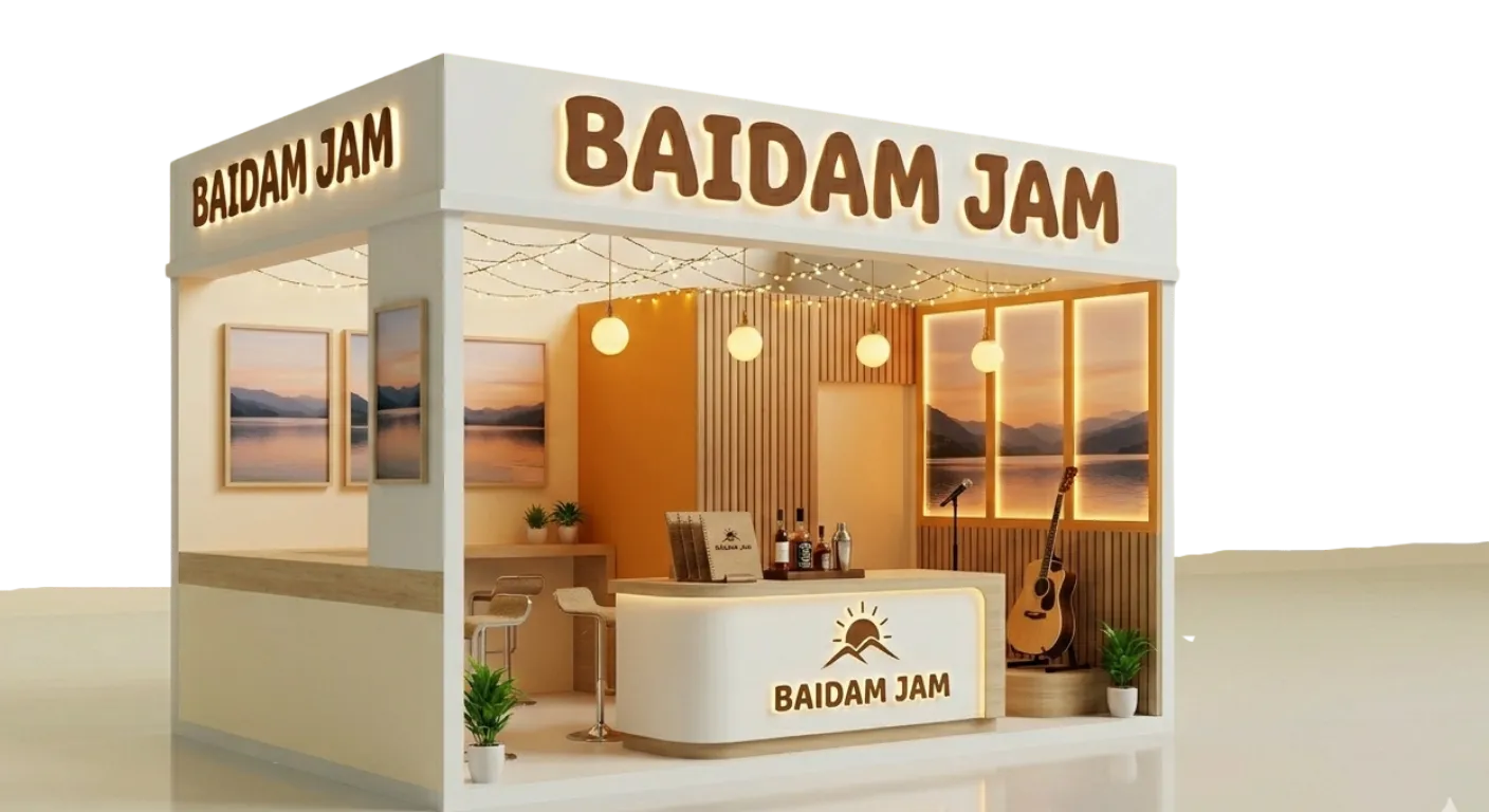 Baidam Jam stall
