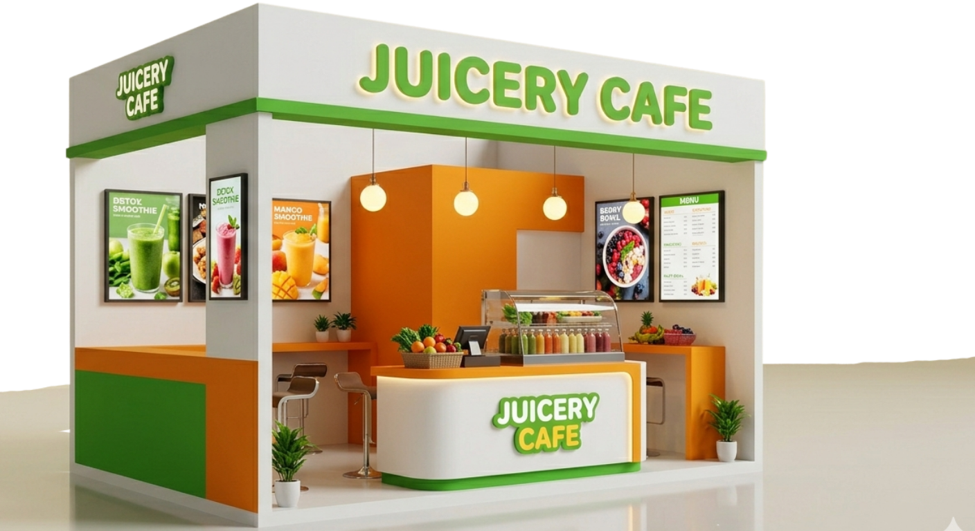 Juicery Cafe stall