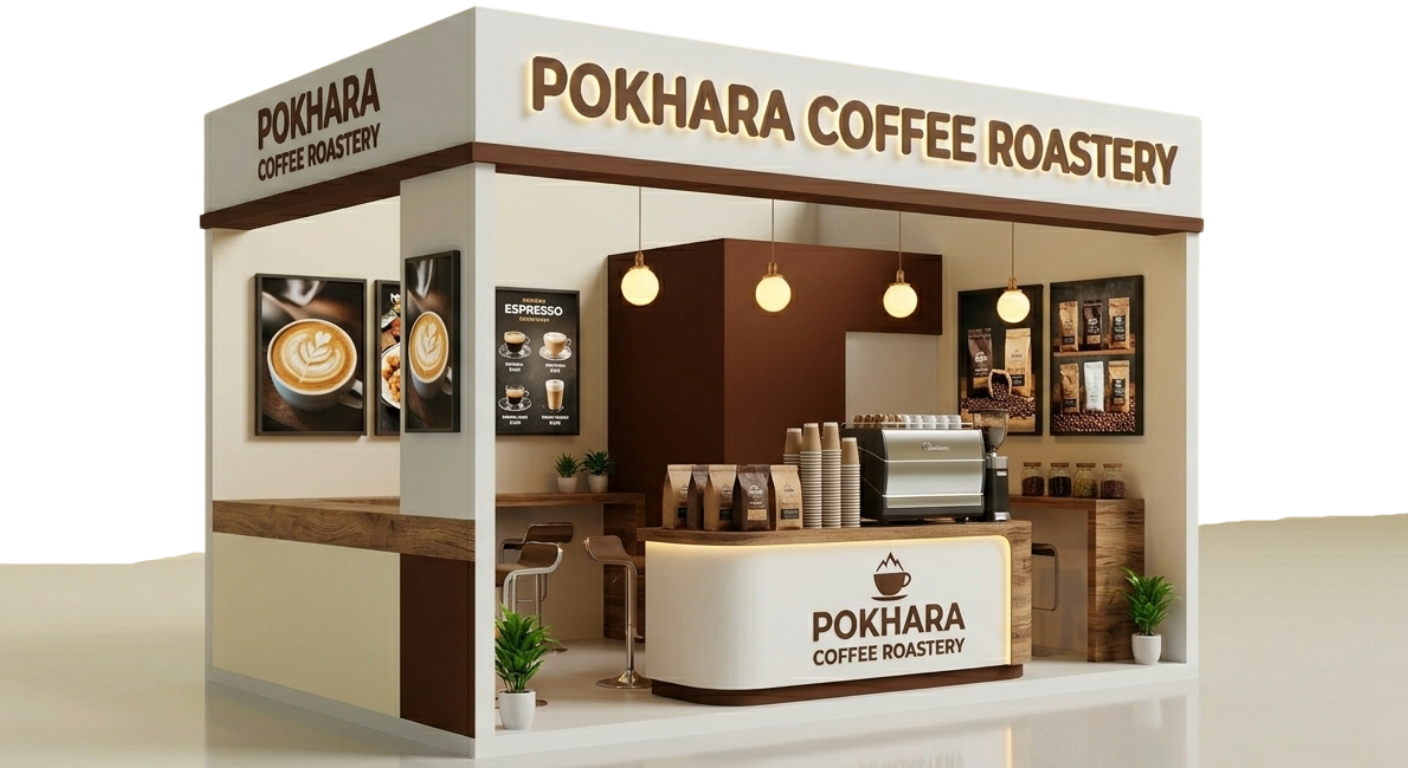 Pokhara Coffee Roastery stall