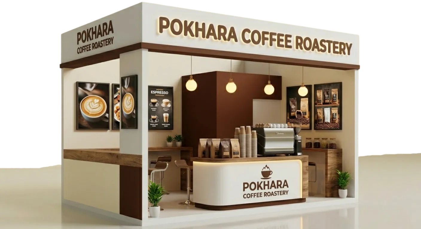 Pokhara Coffee Roastery stall